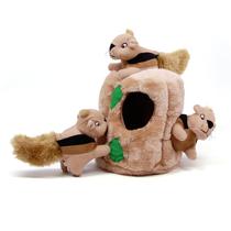 Quebra-Cabeça de Brinquedo para Cães Outward Hound Hide-A-Squirrel - Tamanho Grande