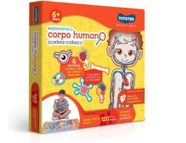 Quebra-cabeça de chão Explorando o Corpo Humano 120 peças
