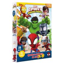 Quebra Cabeça De Chão Marvel Spidey 28 Peças - Toyster 8047