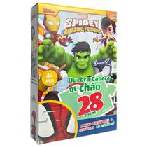 Quebra-Cabeça De Chão Marvel Spidey Disney Júnior 28 Peças
