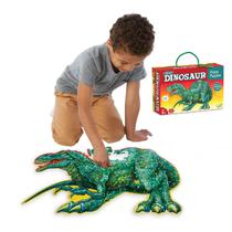 Quebra-cabeça de chão Peaceable Kingdom Shiny Dinosaur 91 cm