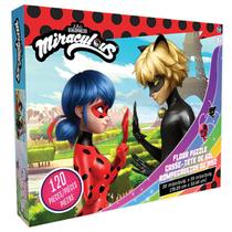 Quebra-cabeça de chão TCG Toys Miraculous Ladybug Lady & Cat Noir Quebra-cabeça de chão TCG Toys Miraculous Ladybug Lady & Cat Noir