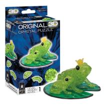 Quebra-cabeça de cristal 3D BePuzzled Frog Standard Original