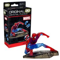 Quebra-cabeça de cristal 3D Bepuzzled Marvel Spider-Man Super Hero