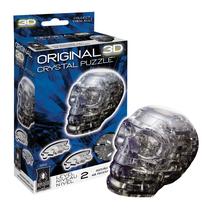 Quebra-cabeça de cristal 3D BePuzzled Skull Original Age 12+