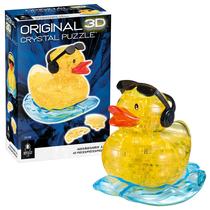 Quebra-cabeça de cristal 3D BePuzzled Yellow Rock'n Duck Standard