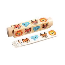 Quebra-Cabeça De Dinossauro De Madeira Montessori, Brinquedo De Blocos Rolantes Para Treinamento De Quebra-Cabeça De Dinossauro De Madeira Montessori, Brinquedo De Blocos Rolantes Para Treinamento De