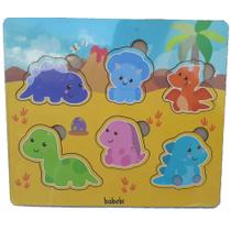 Quebra cabeça de encaixe dinossauros Quebra cabeça de encaixe dinossauros