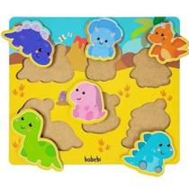 Quebra cabeca de encaixe - dinossauros