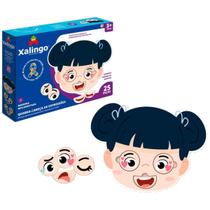 Quebra Cabeça de Encaixe Expressões 2 com 25 Peças Xalingo Quebra Cabeça de Encaixe Expressões 2 com 25 Peças Xalingo