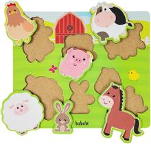 Quebra Cabeça de Encaixe - Fazendinha