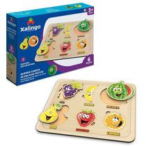 QUEBRA-CABECA de Encaixe Frutas Xalingo