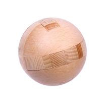 Quebra-Cabeça de Esfera de Madeira AHYUAN - Jogo de Habilidade e Inteligência (Magic Ball IQ)