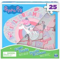 Quebra-cabeça de espuma Spin Master Games Peppa Pig 25 peças