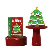Quebra-cabeça De Festa De Natal Infantil Mini Bloco De Construção Papai Noel Camuflagem Modelo De Quebra-cabeça De Festa De Natal Infantil Mini Bloco De Construção Papai Noel Camuflagem Modelo De