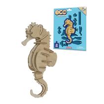 Quebra-cabeça de madeira 3D Deluxebase Seahorse Eco-friendly Wood