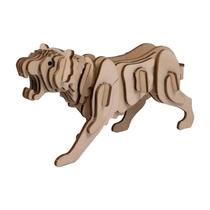 Quebra-cabeça de madeira 3D Deluxebase Tiger Madeira ecológica