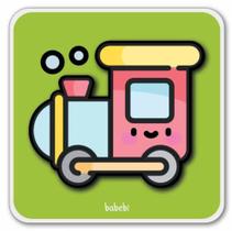 Quebra-Cabeça De Madeira 4 Partes Trem 6085 Babebi - LC