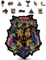 Quebra-cabeça de madeira CRAFTHUB Harry Potter A2 Hogwarts Crest