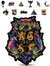 Quebra-cabeça de madeira CRAFTHUB Harry Potter Hogwarts Crest