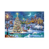 Quebra-Cabeça De Madeira De Cenário De Natal Para Adultos, 120, 300, 500, 1000 Peças, Jogo