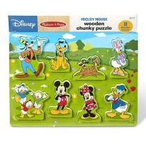 Quebra-cabeça de madeira do Mickey Mouse Clubhouse Melissa & Doug