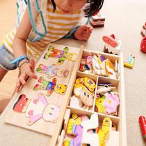 Quebra-Cabeça de Madeira Educacional - Urso para Vestir - Montessori - Brinquedo Infantil