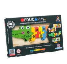 Quebra cabeça De Madeira Educativo Educaplay