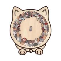 Quebra-Cabeça De Madeira Em Forma De Animal 135 Peças Decoração Para Casa Presente Para Amantes De