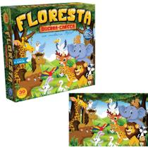 QUEBRA-CABEÇA de Madeira Floresta - 30 Peças