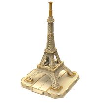 Quebra-cabeça de madeira Hallisun Franch Paris Tower 105 peças para adultos