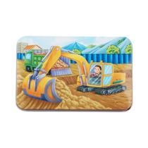 Quebra-Cabeça de Madeira Infantil 60 Peças - Desenho Animado de Veículos e Animais