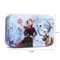 Quebra-cabeça De Madeira Infantil De 60 Peças Disney Princess Frozen Spider-Man Branca De Neve