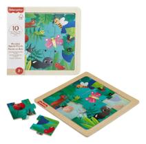 Quebra-Cabeça De Madeira Infantil Educativo Fisher Price