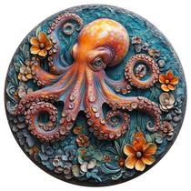 Quebra-cabeça de madeira jiroinlly 3D Octopus 200 peças para adultos Quebra-cabeça de madeira jiroinlly 3D Octopus 200 peças para adultos