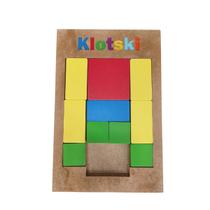Quebra Cabeça de Madeira Klotski
