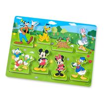 Quebra-Cabeça de Madeira Melissa & Doug Mickey Mouse - 8 Peças (2+)