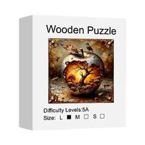 Quebra-Cabeça De Madeira Para Adultos De Alta Dificuldade, Brinquedo Do Mundo Da Maçã, Treinamento Quebra-Cabeça De Madeira Para Adultos De Alta Dificuldade, Brinquedo Do Mundo Da Maçã, Treinamento