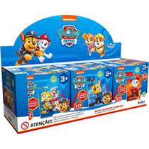 QUEBRA-CABEÇA de Madeira Patrulha Canina Mini 10 Peças - Display com 6 Unidades