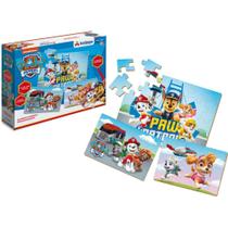 QUEBRA-CABEÇA de Madeira Patrulha Canina Progressivo QUEBRA-CABEÇA de Madeira Patrulha Canina Progressivo