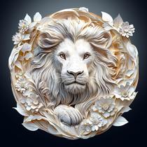 Quebra-cabeça de madeira Pijesaksa 3D Paper Lion com 295 peças para adultos