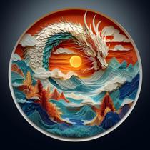 Quebra-cabeça de madeira Pijesaksa Dragon com efeito visual 3D 200 unidades Quebra-cabeça de madeira Pijesaksa Dragon com efeito visual 3D 200 unidades