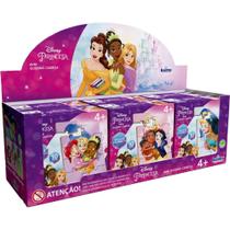 QUEBRA-CABEÇA de Madeira Princesas Mini 10 Peças Display com 6 Unidades