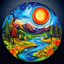 Quebra-cabeça de madeira Purdicra Sunrise Scenery Animal 200 unidades Quebra-cabeça de madeira Purdicra Sunrise Scenery Animal 200 unidades