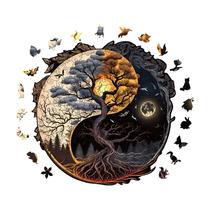 Quebra-cabeça de madeira WHJSG Tree of Life 200 peças para adultos Quebra-cabeça de madeira WHJSG Tree of Life 200 peças para adultos