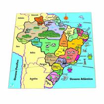 Quebra Cabeça De Mapa - Estados Brasileiros - Simque