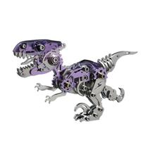 Quebra-cabeça de metal 3D FILASLFT Velociraptor para adultos +14 anos