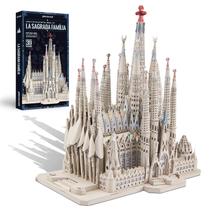 Quebra-cabeça de metal 3D Piececool La Sagrada Família 450 unidades