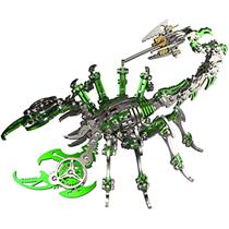 Quebra-cabeça de metal 3D PUOSUO Scorpion King DIY em aço inoxidável Quebra-cabeça de metal 3D PUOSUO Scorpion King DIY em aço inoxidável