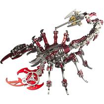 Quebra-cabeça de metal 3D PUOSUO Scorpion King em aço inoxidável adulto